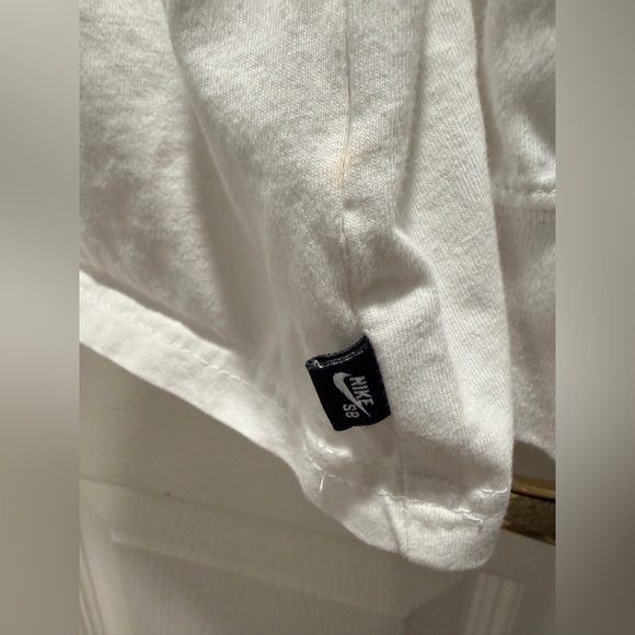 Nike SB Snake Graphic Long Sleeve Shirt White Men’s Large Skateboarding Tee - Picture 4 of 8